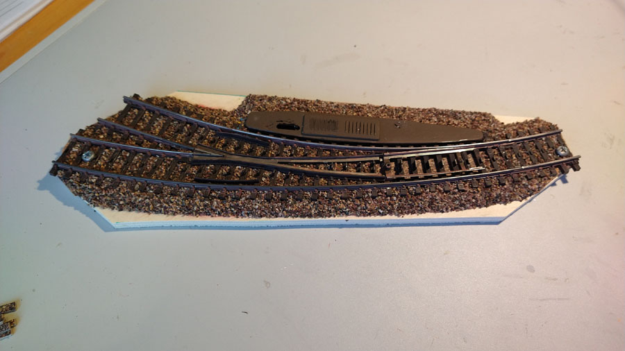 Hier ein Muster mit Schotter