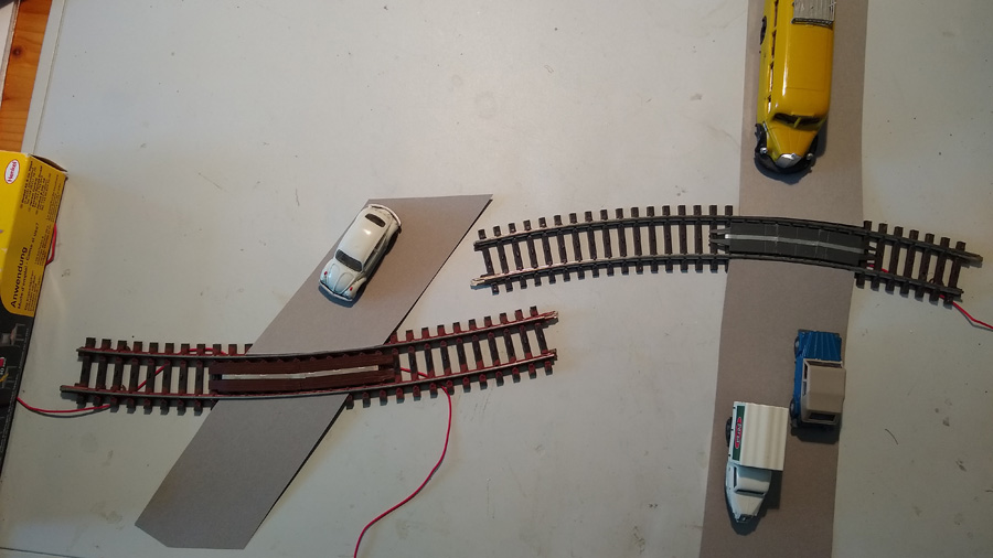 Ein weiterer Test für die künftigen Bahnübergänge